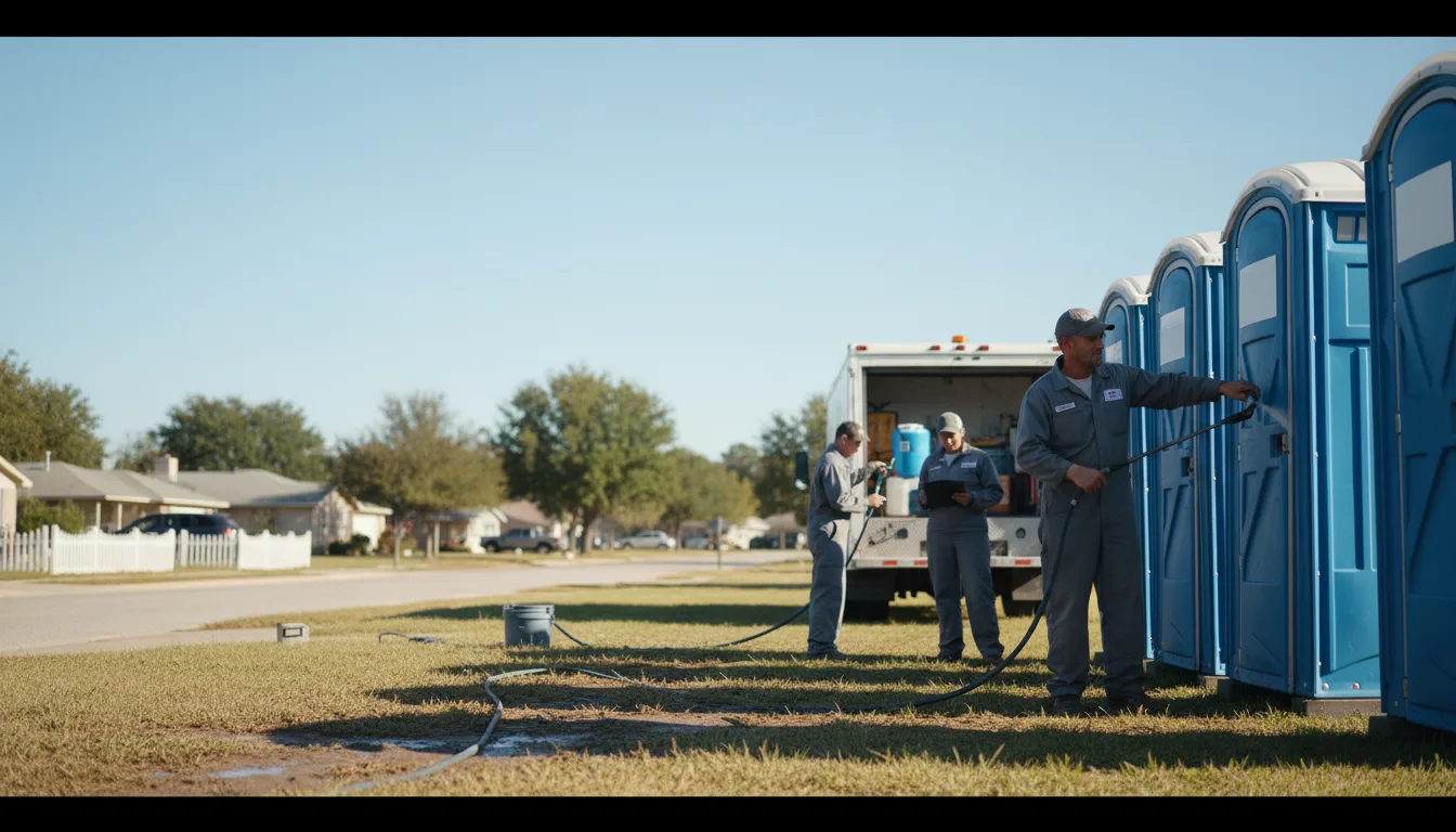Long-Term Portable Toilet Rental in Hart, MI near me